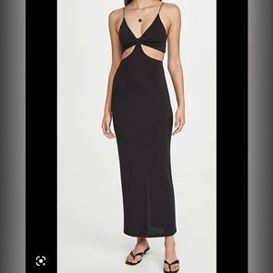 Alice + Olivia Black Maxi Dress